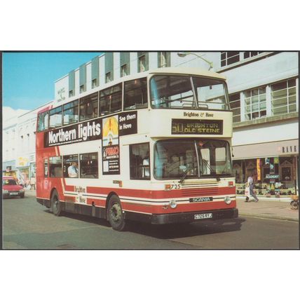 Scania N113 Double-Decker, Brighton & Hove, 1994 - Daniel Hill Postcard