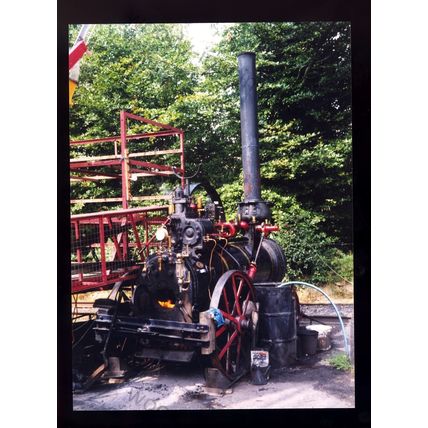 tz0852 - Traction Engine - Clayton 44140 at Hollycombe c2000 - photo 7x5