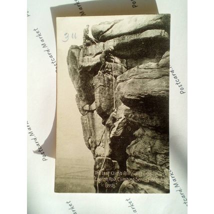 Climbing - Almscliff Crag UNC 1908