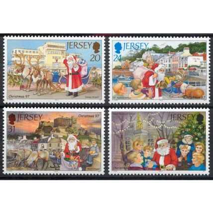 JERSEY SG836-839 1997 CHRISTMAS ~ Unmounted Mint.