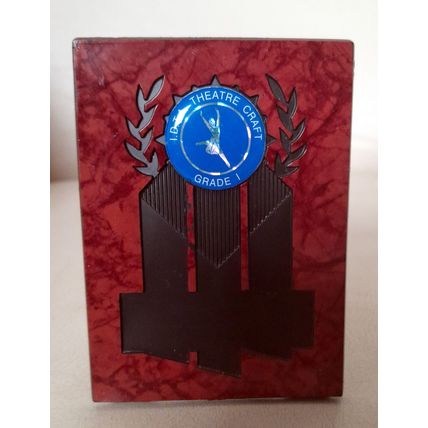 International Dance Teachers’ Association Award Plaque : Theatre Craft Grade I