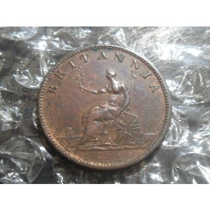 1807 George III half-penny.