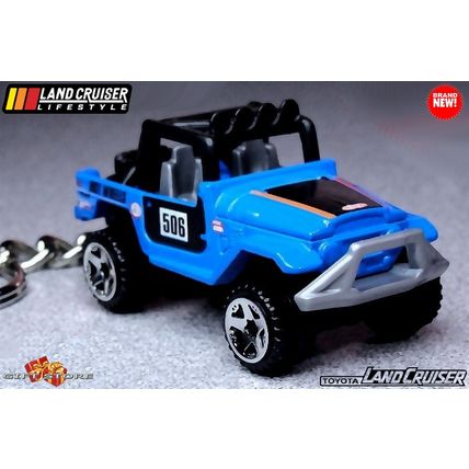 RARE KEYCHAIN BLUE TOYOTA LAND CRUISER FJ40 CUSTOM Ltd.
