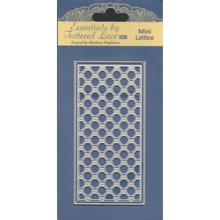 Tattered Lace. Mini Lattice Die Set. Die Cutting Cardmaking Scrapbooking Crafts