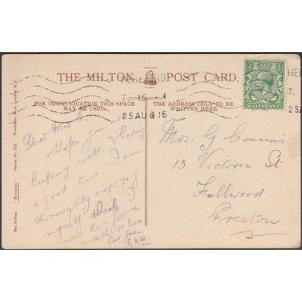River View, Hereford, Herefordshire, 1916 - Milton Postcard