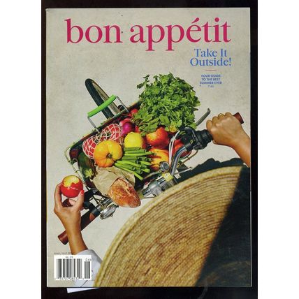 BON APPETIT magazine 2024 "TAKE IT OUTSIDE" ISSUE BEST SUMMER EVER NEW