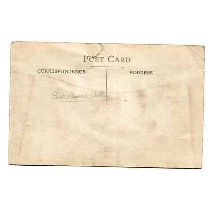 Postcard South Africa Springboks rugby team photo 1931-1932 unposted some damage