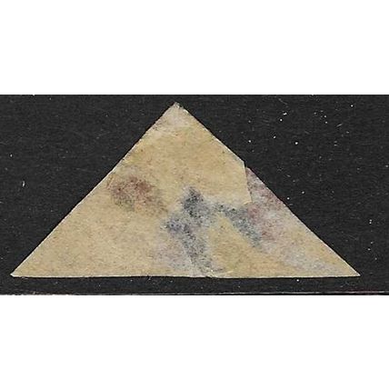 CAPE OF GOOD HOPE QV 1853 1d TRIANGLE USED NO MARGINS SG5b? spacefiller