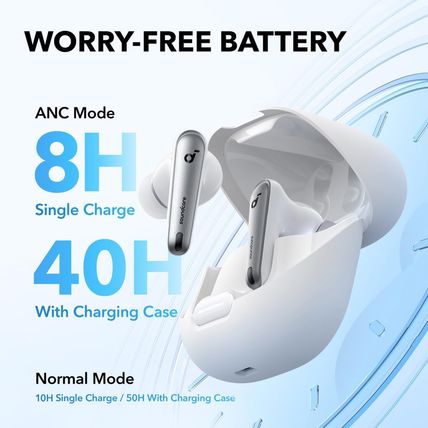 Soundcore by Anker Liberty 4 NC Noise Cancelling Earbuds, 98.5% Noise Reduction,