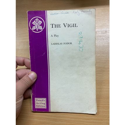 1949 "THE VIRGIL" LADISLAS FODOR DRAMA PLAY FORMAT THIN PAPERBACK BOOK (LL)