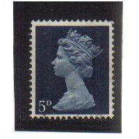 1967 GB 5D ROYAL BLUE F/U SG 735