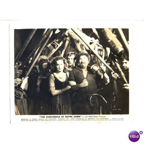 MAUREEN O'HARA "Hunchback Of Notre Dame" RKO Radio Press Still