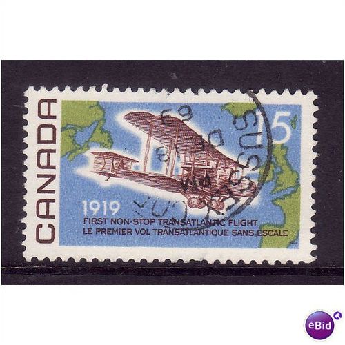 CANADA 1969 SG 636 15c VICKERS VIMY FINE USED