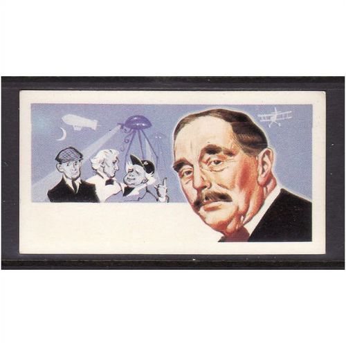 Brook Bond Famous People Herbert George Wells Card No 25 Mint
