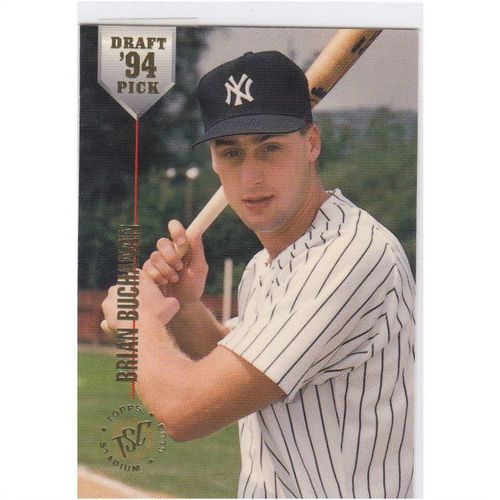 1994 Stadium Club Baseball Draft Picks Brian Buchanan