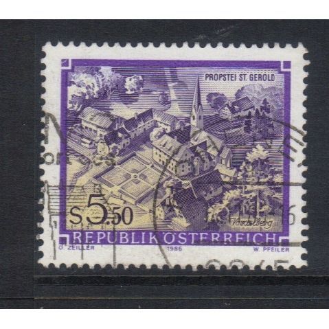 AUSTRIA 1984-6 ABBEYS 5.50S USED