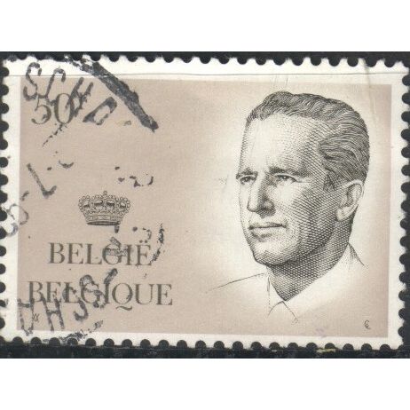 Belgium 1982 - SG2729 - 50f brown & black - King Baudouin - used