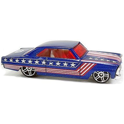 Hot Wheels - Chevy Nova: Stars & Stripes Series #03/10 (2018) *Blue Edition*