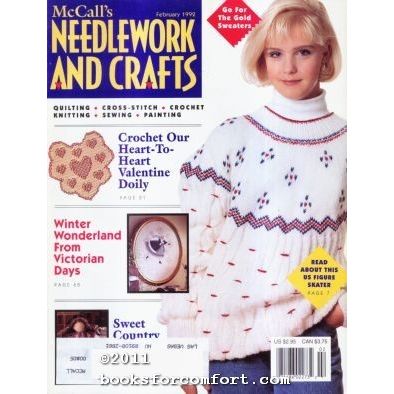 McCalls Needlework & Crafts February 1992 [25145]