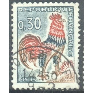 France 1965 - 0.30f - The Gallic Cock - used 6