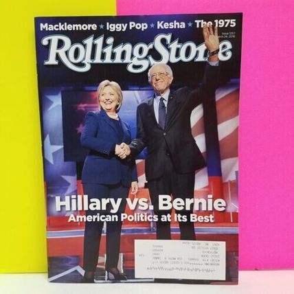 ROLLING STONE-MARCH 24, 2016-HILLARY CLINTON-BERNIE SANDERS-NEW-FAST SHIPPING