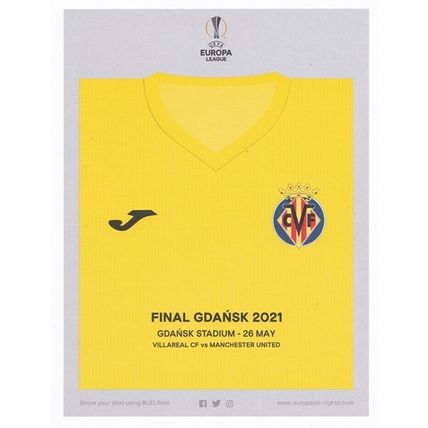 VILLARREAL CF v MANCHESTER UNITED EUROPA LEAGUE FINAL 2021