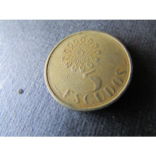 1988 PORTUGAL FIVE ESCUDOS FREE POST. AAP