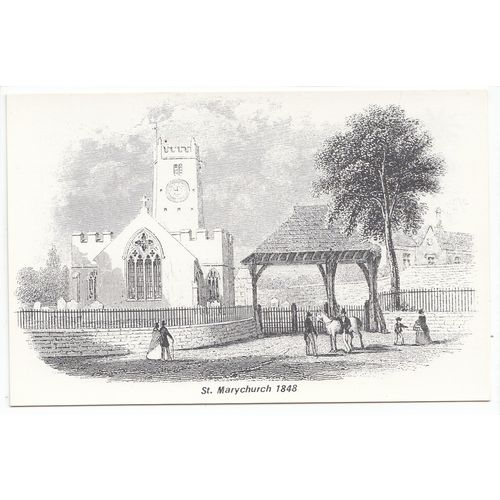 St Marychurch Devon Postcard TBC18
