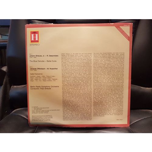 Berlin Radio Symphony Orchestra - Strauss, Blue Danube, Desormiere (2548248) (LP