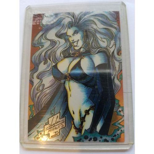 EVIL ERNIE CHROMIUM PROMO CARD #2 OF 2 1993
