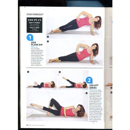 Shape - 2012, December - CINDY CRAWFORD: 46 & Sexy, Tone Your Trouble Zones
