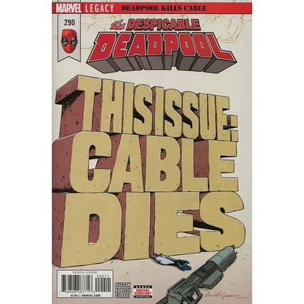 Despicable Deadpool (Vol 1) # 290 NM (CvrA) MODERN AGE COMICS