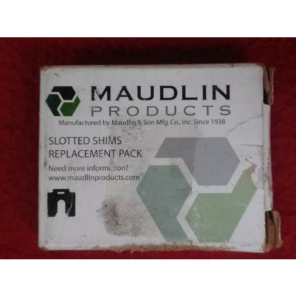 10 Pack Maudlin Products Slotted Shims Replacement Pack MSA050-10