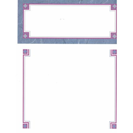 Lavendar Pink Tri-fold Brochure Stationery Paper 50 Sheets Craft Scrapbook 018