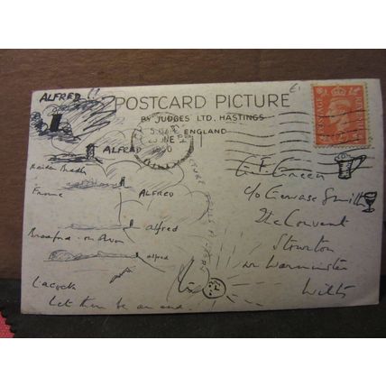 LACOCK, WILTSHIRE. vintage used postcard RP by Judges 1950 pm =