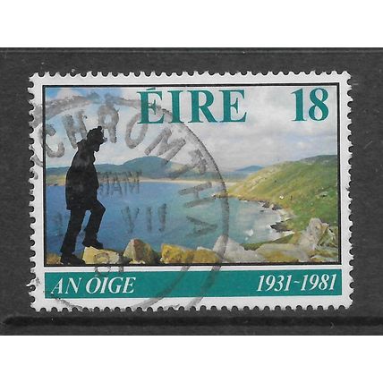 IRELAND 1981 IRISH YOUTH HOSTEL 18p HILL WALKING SG 494 FINE USED