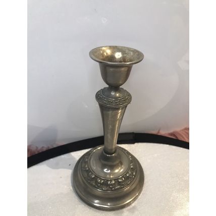 Candle Holder Metal Vintage Collectible