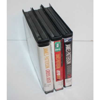 3 Audiobook Lot Double Cross Justice NYPD Red 4 Crime Thriller James Patterson