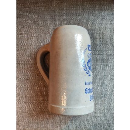 Rare, Vintage/Collectible, Echt Bayerifch, Schultheiß Bräu, 1L, Stoneware Stein