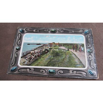 1911 fr Milton Postcard - Bathing Grounds - Clacton on Sea, Essex