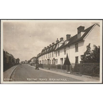Rayne Road, Braintree, Essex, c.1910s - Bell RP Postcard