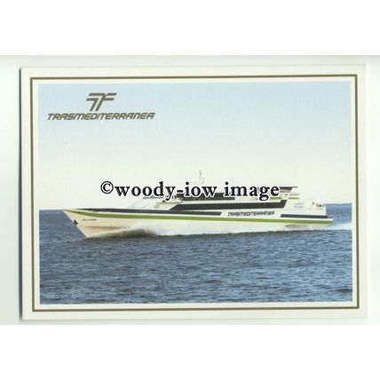 FE0038 - Spanish Trasmediterranea Ferry - Alcantara - postcard