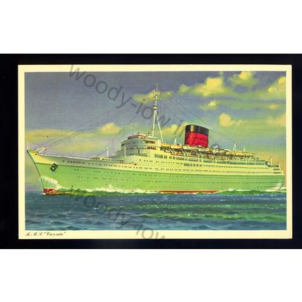 LS2516 - Cunard Liner - Caronia - Artist -U/K - modern postcard