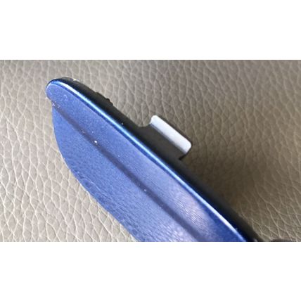BMW MINI R55 R56 REAR BUMPER COVER CAP TOWING EYE BLUE 2751704 #24022