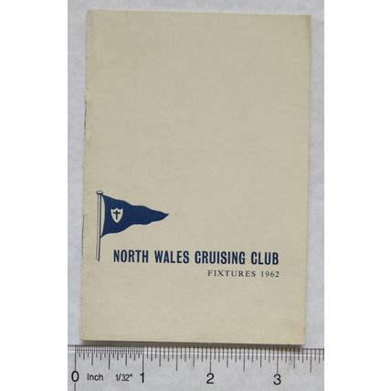 1962 North Wales Cruising Club Fixtures