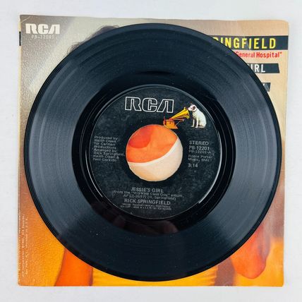 Rick Springfield – Jessie's Girl / Carry Me Away 45RPM Single Record 7" Vinyl 45