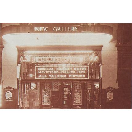 Postcard New Gallery Cinema Regent Street London 1929 Movietone Follie Nostalgia