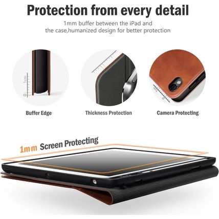Antbox Case for Ipad Pro 10.5 / Ipad Air 3 with Built-In Pencil Holder Auto Slee