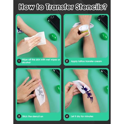 Phomemo M08F Wireless Tattoo Transfer Stencil Printer, Thermal Tattoo Machine wi
