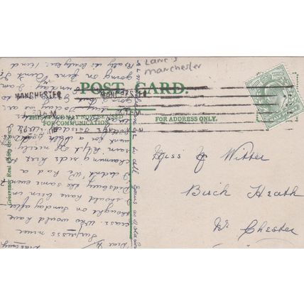 EC327 DIDSBURY - BARLOW MOOR ROAD. R/P POSTCARD